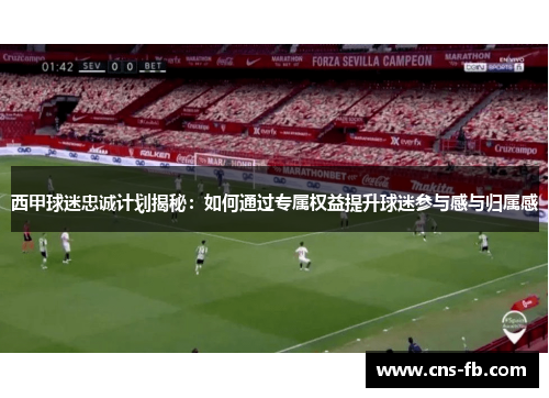 西甲球迷忠诚计划揭秘：如何通过专属权益提升球迷参与感与归属感